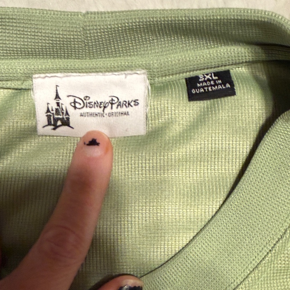 Men's Green Disney T-Shirt - Picture 6 of 12